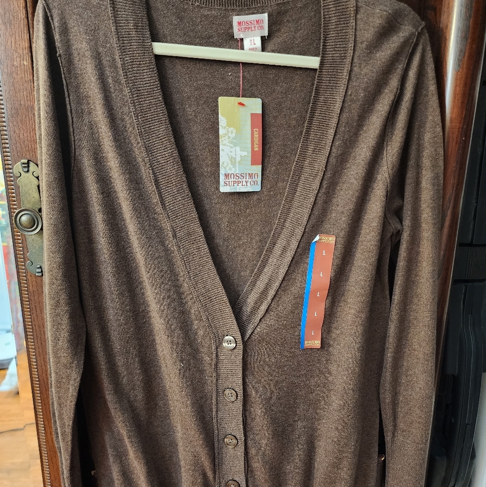 Women Brown Cardigan